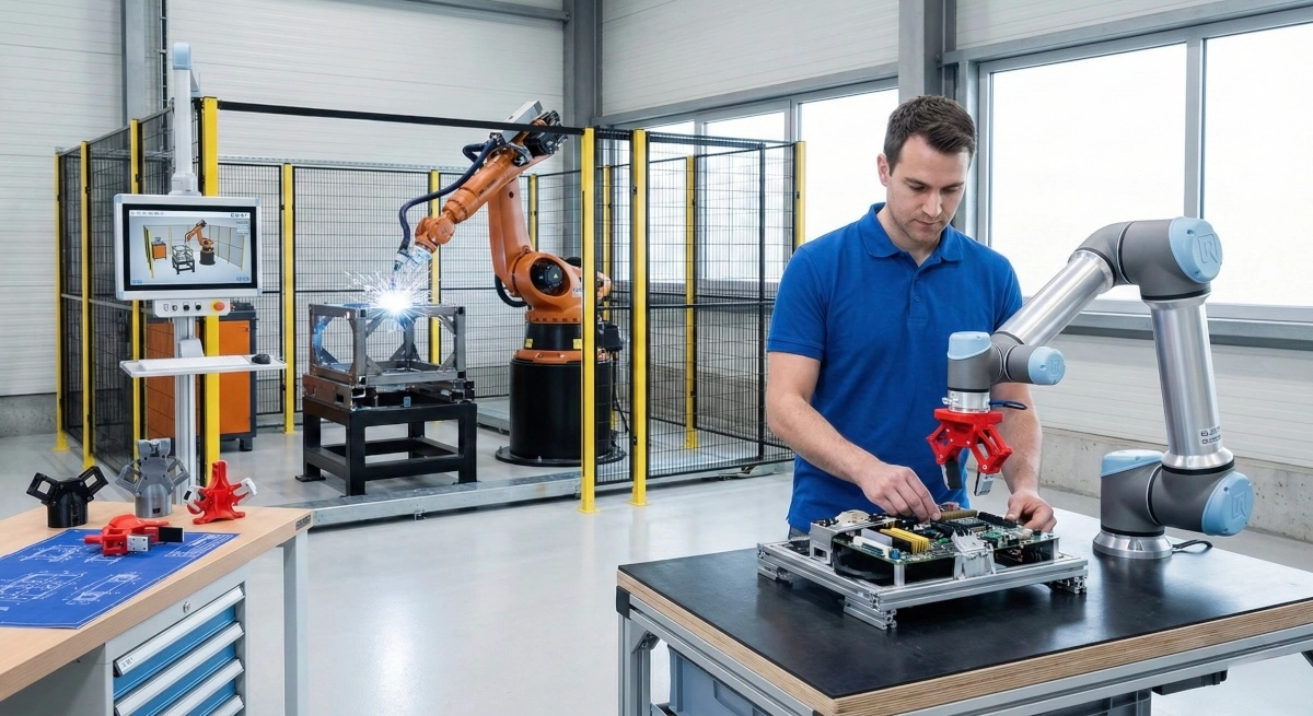 Programación de Robótica Colaborativa en Atreydes Ingeniería