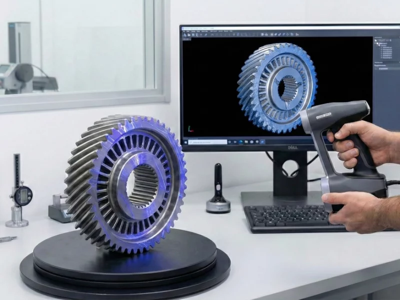 Escaneado de Pieza Técnica en Atreydes Ingeniería