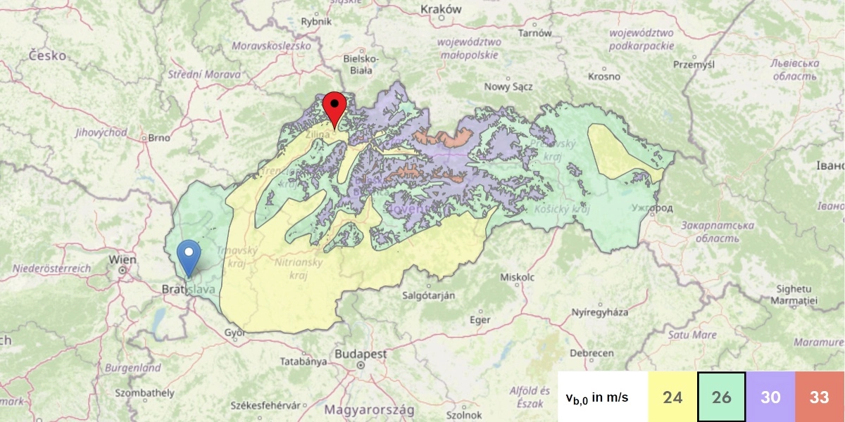 mapa-viento-eurocodigo-eslovaquia
